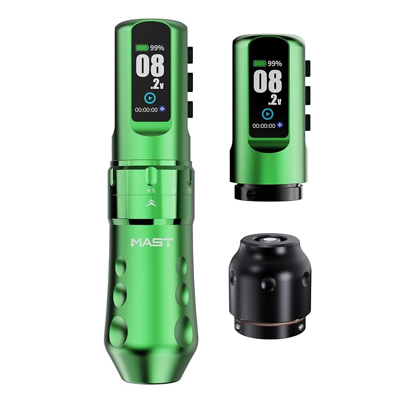 Máquina Pen sem fio para tatuagem Mast Tattoo Flip4 Pro