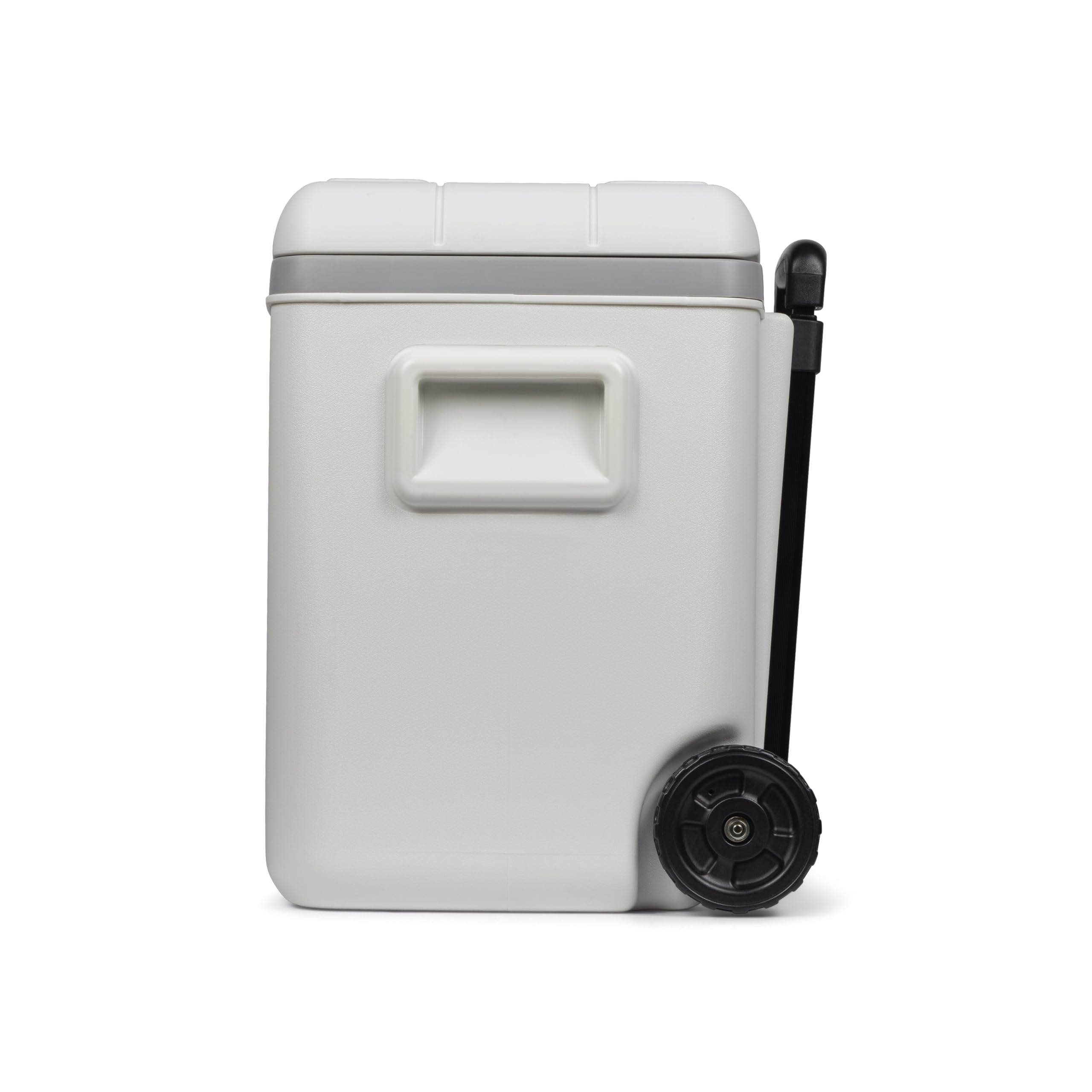 Steamy Marine 30, Frigoriferi portatile passivo con ruote, 30 Litri, Bianco