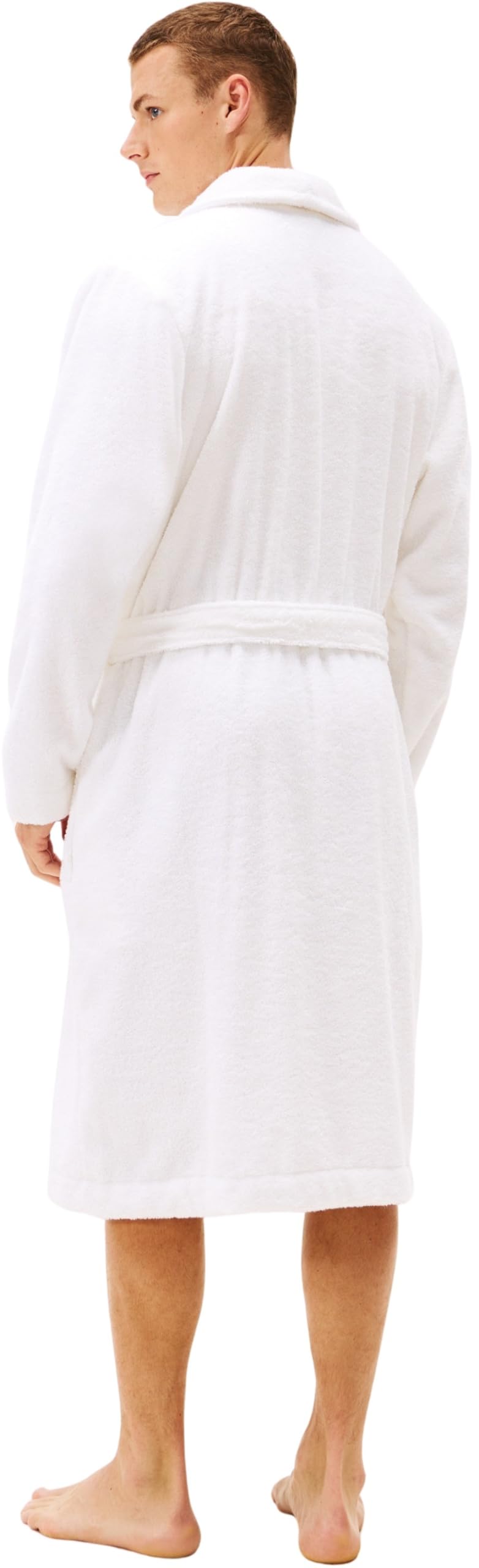 Tommy Hilfiger Accappatoio da uomo UM0UM03725YCF004, bianco, L