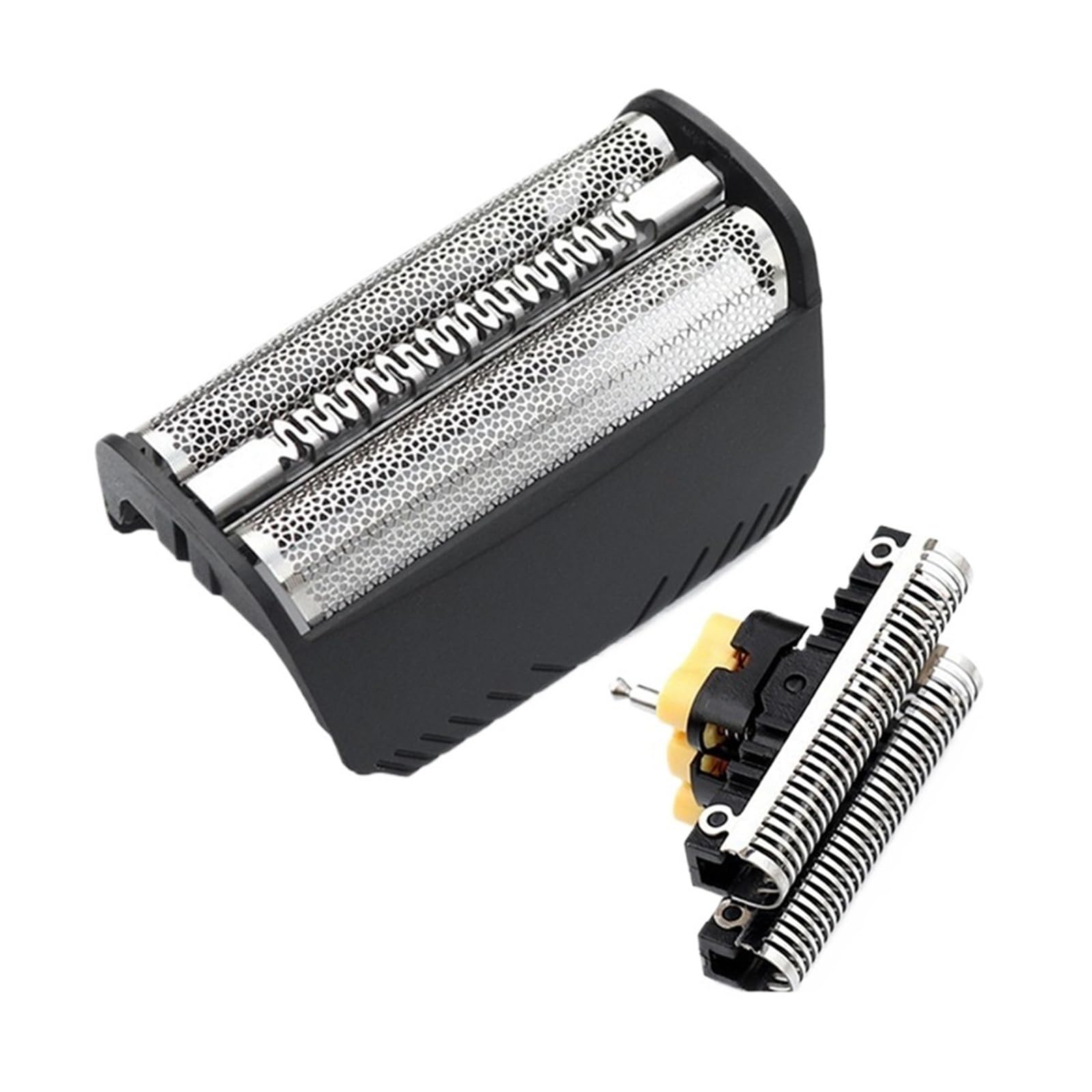 Cuchilla De Afeitar 30B, Compatible con Braun, 310, 5742, 5743, 195, 197S, 199, FIX400, 4735, 4736 Y 4737. Repuesto De Malla Negra.