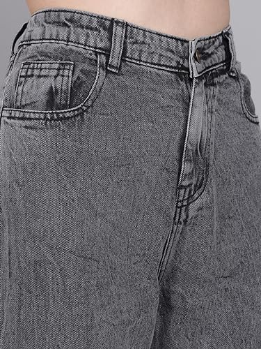 Image of KOTTY Mid Rise Regular Fit Jeans - Tailored Straight Leg Look for Women