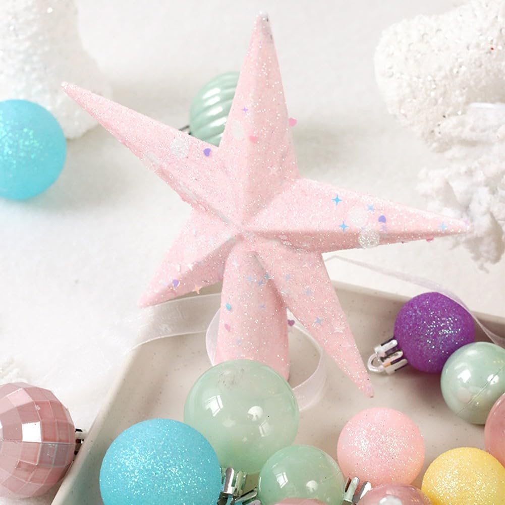 Unieke 40 Macaron Geschilderde Kerstballen Perfect voor Boomversiering