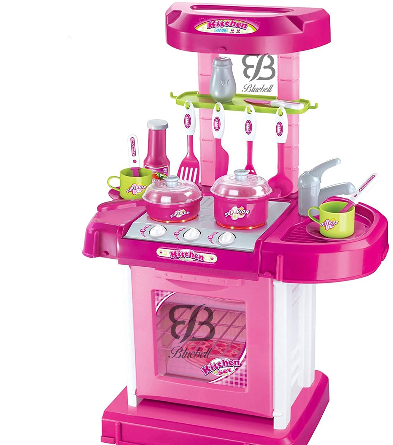 Bluebell Battery Operated Cooking Toys With Light And Sound Effect