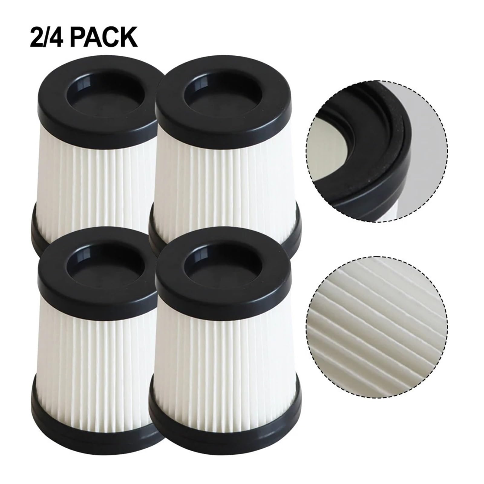 Filtro HEPA Lavable De Repuesto, Compatible Con Kalado, Aspiradora Inalámbrica, Aspiradora De Mano, Elementos Filtrantes, Herramientas De Limpieza Eléctrica(2pcs)