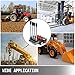 Mophorn 4 Spool Hydraulic Directional Control Valve 11GPM Hydraulic Control Valve double acting Hydraulic Valve for Tractors Loaders Tanks