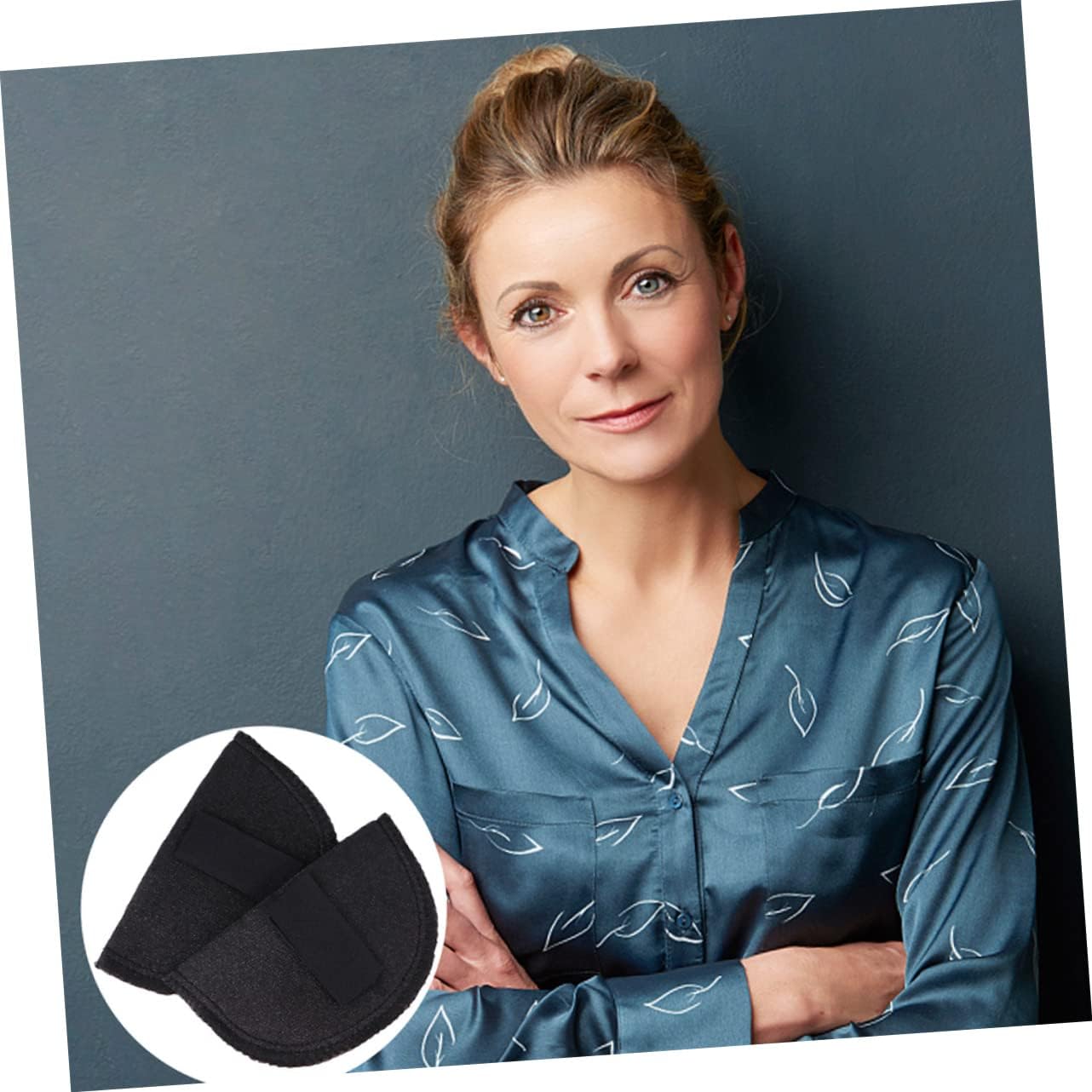 NUOBESTY 12pairs Squat Shoulder Pad for Women Dress Shoulder Pad Skirt Sponge Suit Strap Cushion
