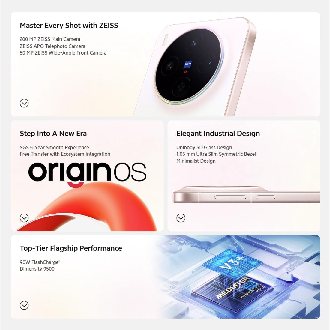 vivo X300 5G Smarpthone| 16G+512G| China Version Full GOOG Service| 6.31" Flat Screen| 6040 mAh Big Battery+90W FlashCharge| 200 MP Z EISS Main Camera+50 MP APO Telephoto Camera+50 MP Ultra Wide-Angle