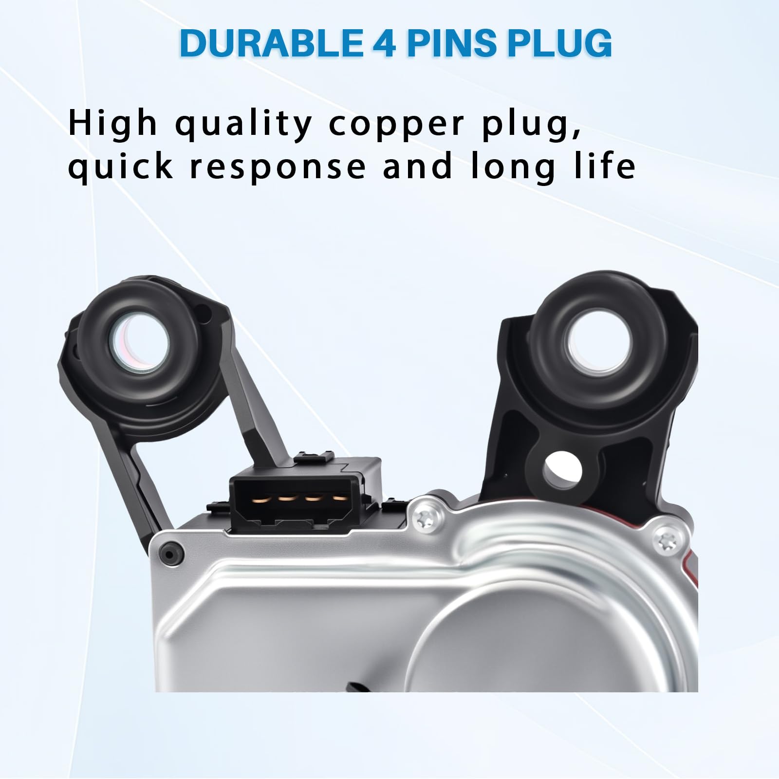 Motor del limpiaparabrisas trasero Motor del limpiaparabrisas trasero Compatible con 2003-2018 A3 8P A4 A6 Q5 Q7 Recambio para 8E9955711A 8E9955711E 8E9955711C
