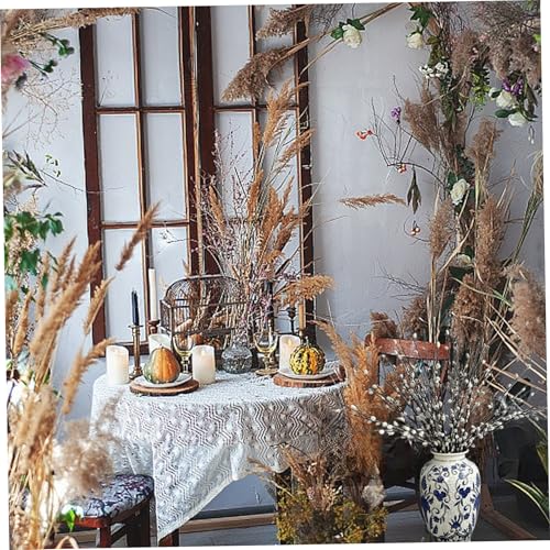 Branches de saule artificielles décoratives 80 cm avec fleurs blanches