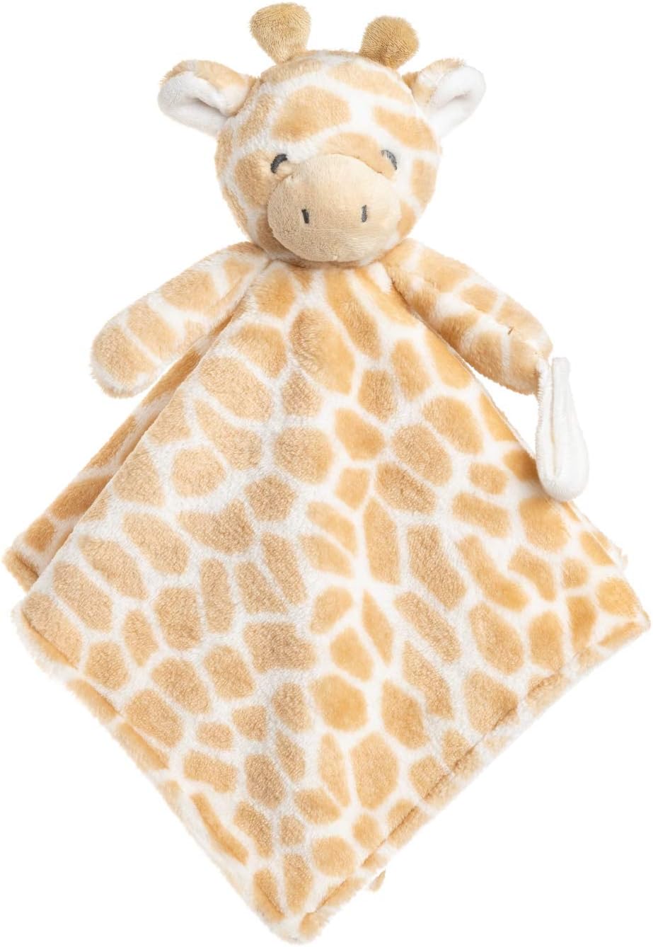 KIDS PREFERRED Carter's Baby Blanket Unisex Loveys for Babies Essentials, Newborn Boys and Girls Security Blankets with Soft Minky Fabric, Snuggle Toy Plush Stuffed Animal - Giraffe