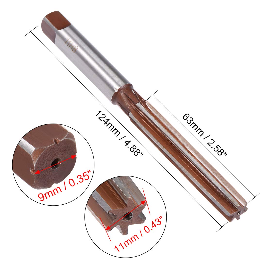 Lot de 9 Forets à Douille de 5 à 13 mm, Jeu de Douilles à Embouts, pour Lot de 9 Forets à Douille de 5 à 13 mm, Jeu de Douilles à Embouts, pour