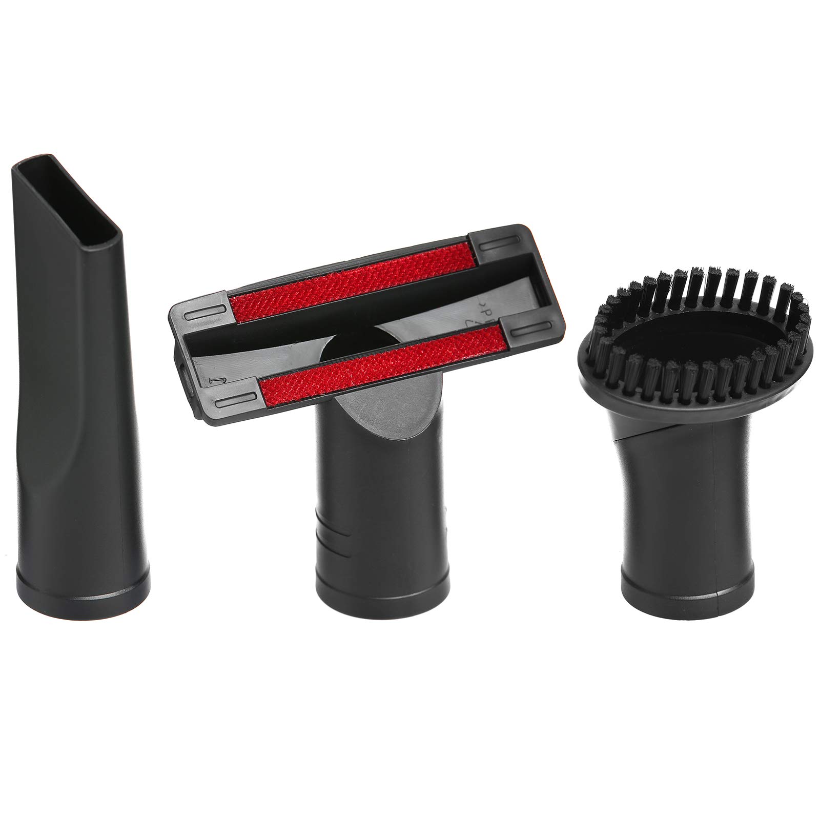 Masterpart Black 35Mm Mini Tool Kit Crevice Dusting Brush Stair Tool Nozzles For Miele Vacuum Cleaners