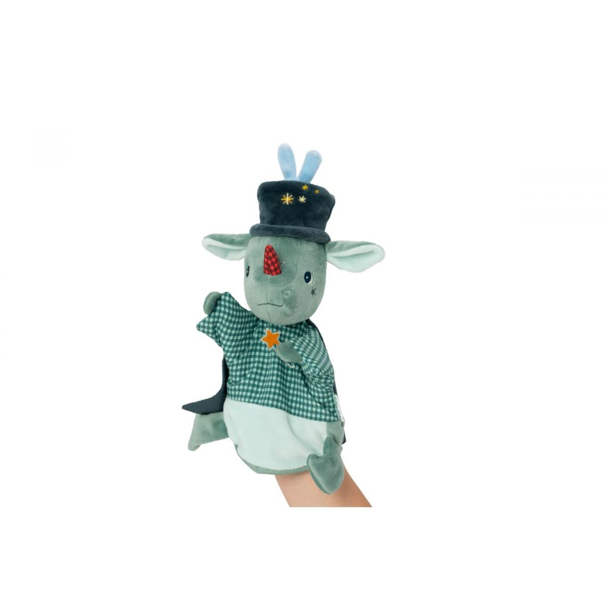 LILLIPUTIENS, Joe Magician Hand Puppet, Interactive Toy for Children with Magic Tricks, Perfect for Telling Magical Stories - Image 2