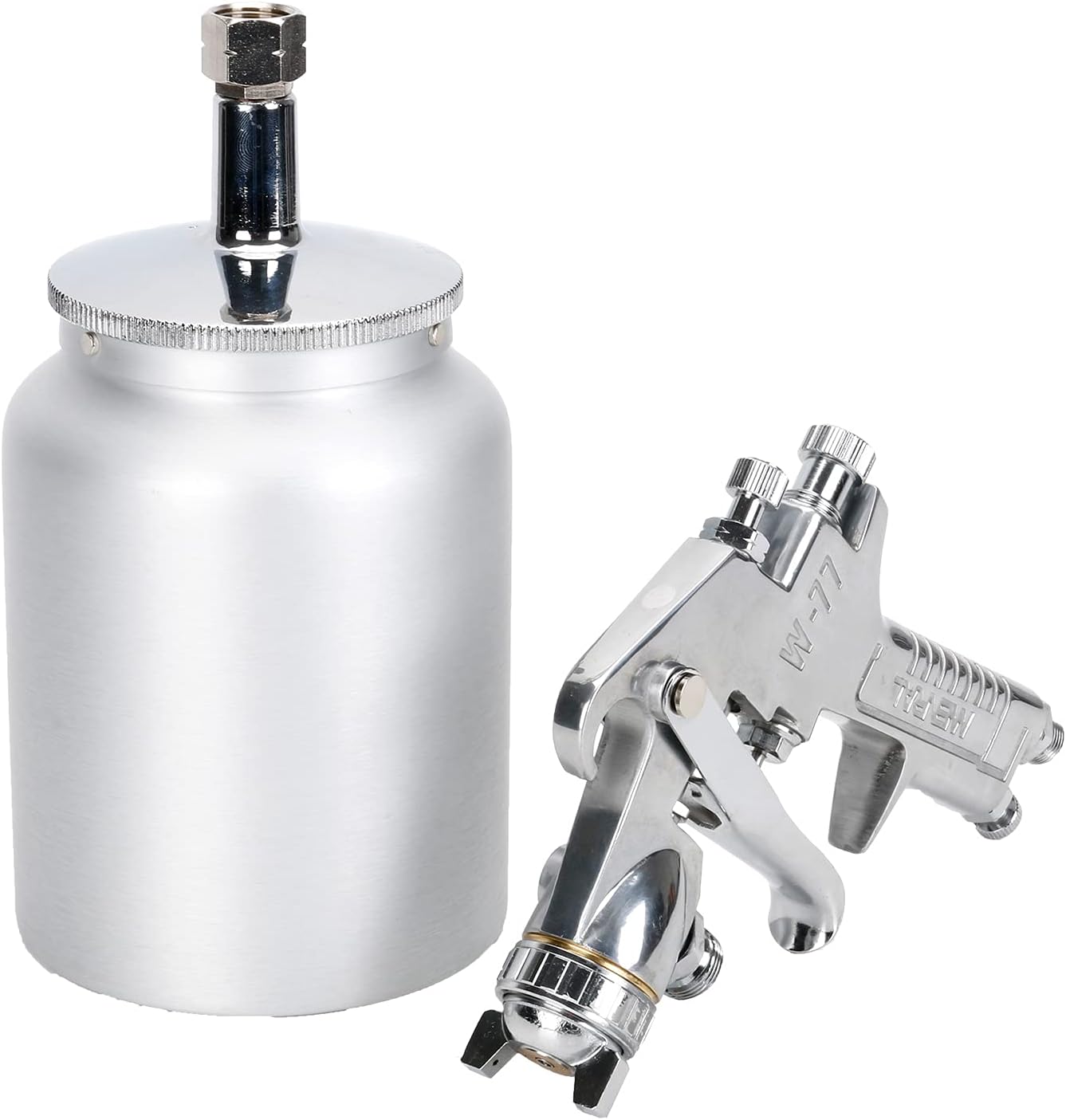 Professional Siphon Spray Gun with 1000cc Cup, 3.0mm Nozzle, for Furniture Automobile Repair