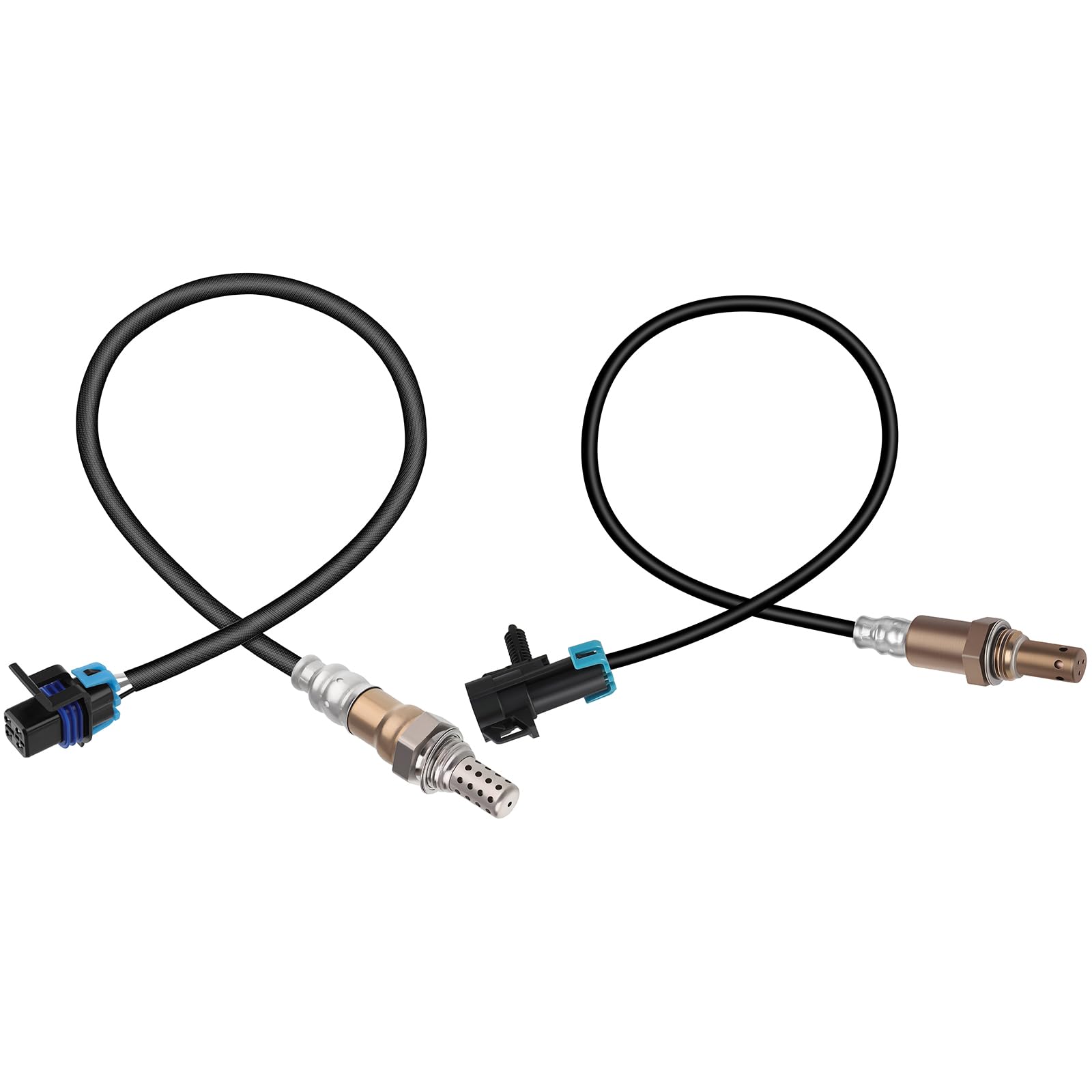 O2 Oxygen Sensor Upstream Downstream Bank 1 & 2 SG272 234-4285 Fit 2002-2003 for Chevy Trailblazer EXT for GMC Envoy XL for Isuzu Ascender for Oldsmobile Bravada 4.2L V6 Engine Cylinder 2PCS