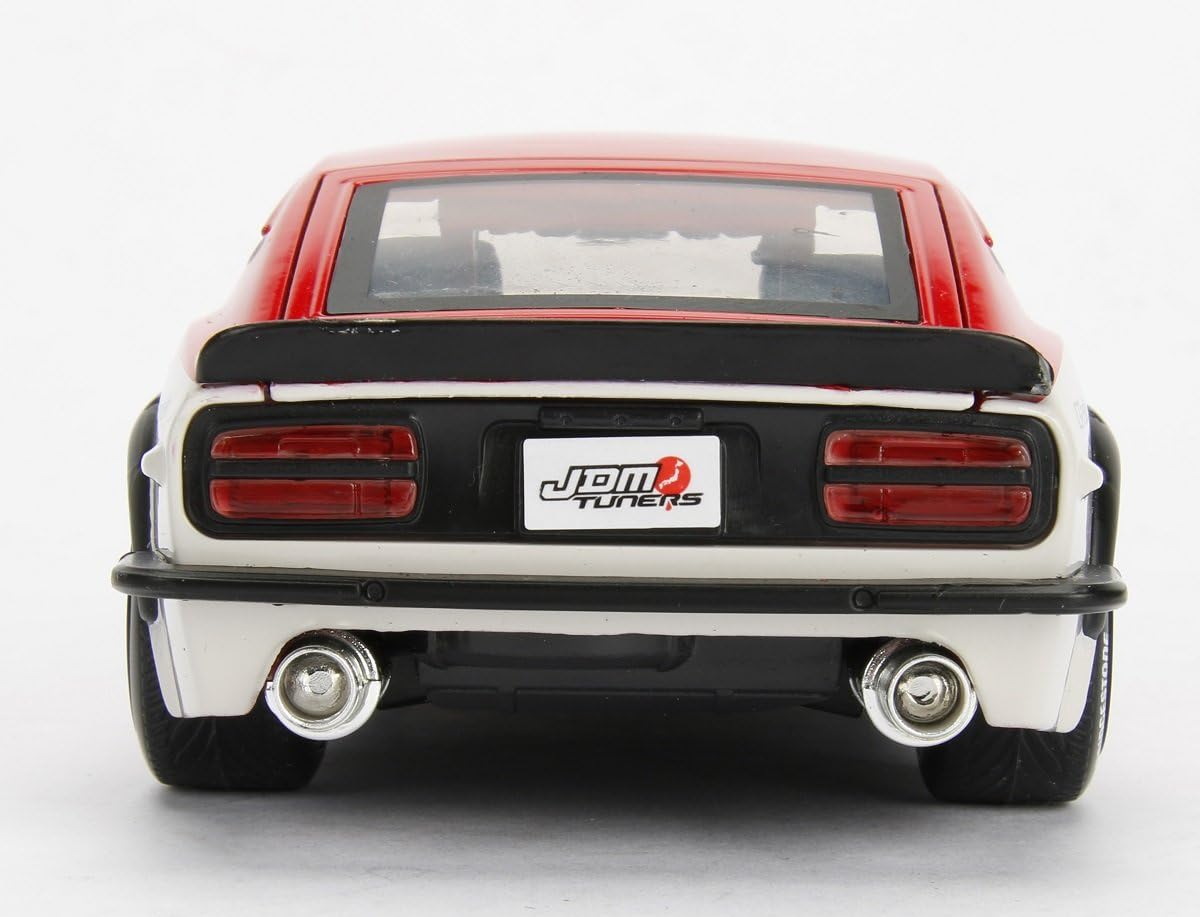 Jada Toys JDM Tuners 1972 Datsun 240Z DIE-CAST Car, 1: 24 Scale Blue/White #53