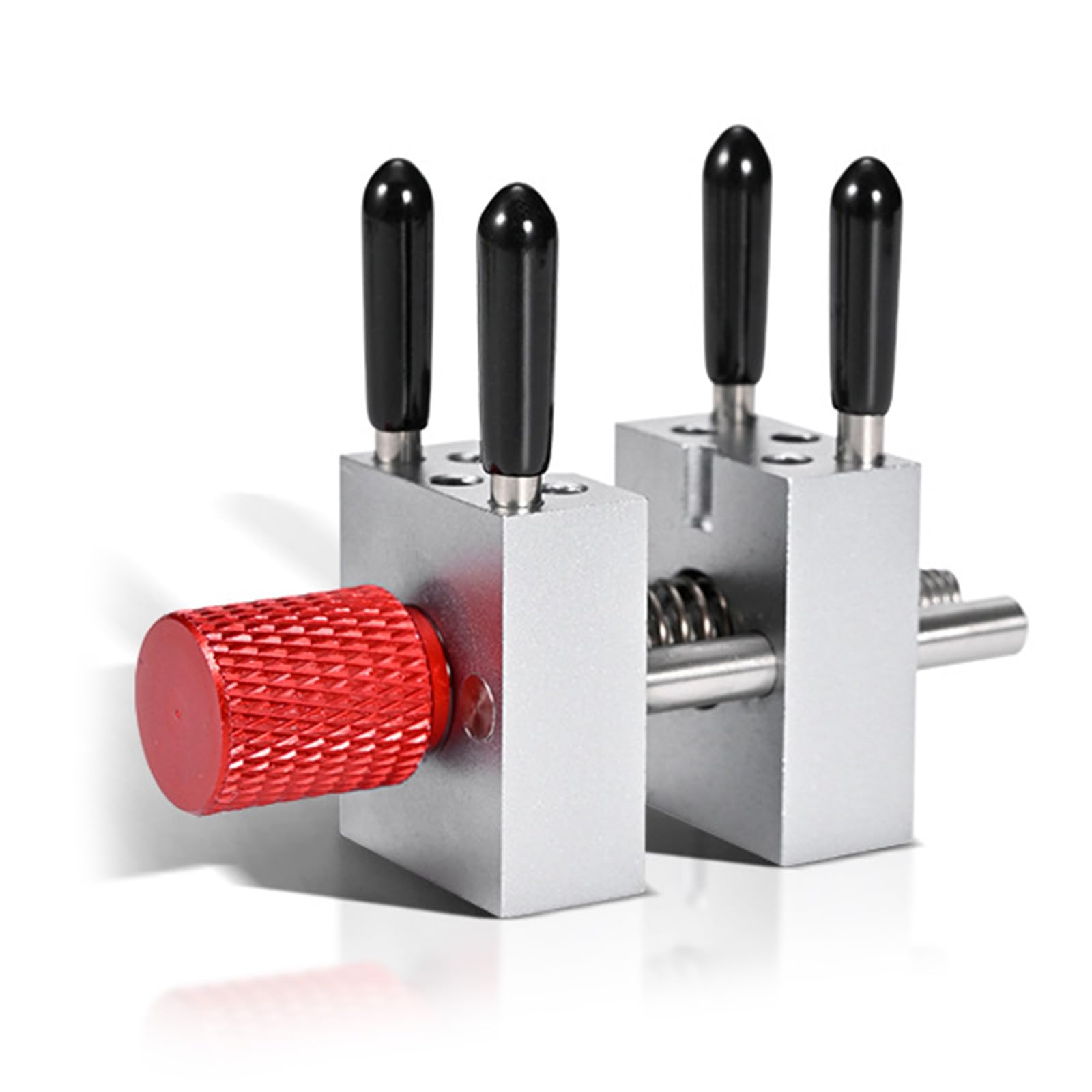 Hdoytxxm Red Universals Drill Press Vise Small Clamp For Precisions Parts Processing And Hobbies Projects With Adjustable Width Universals Drill Press