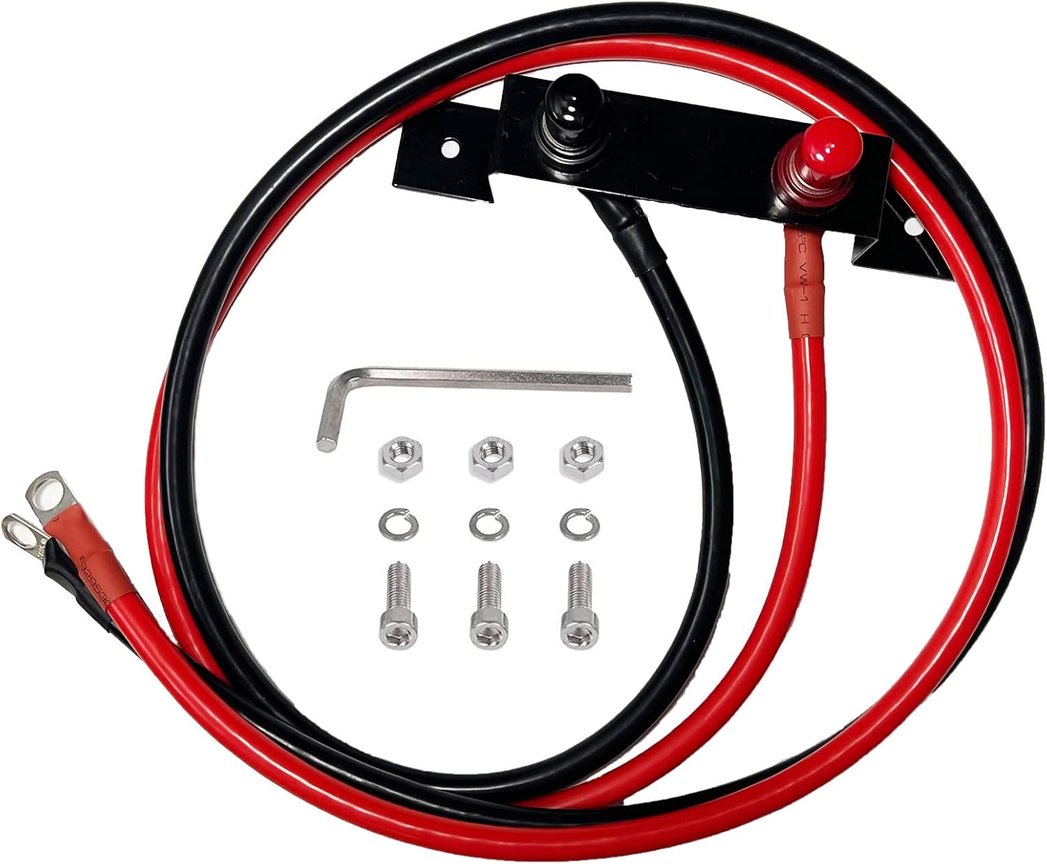 GaiRen Battery Jump Post Kit, Cable Mounting Bracket Heavy