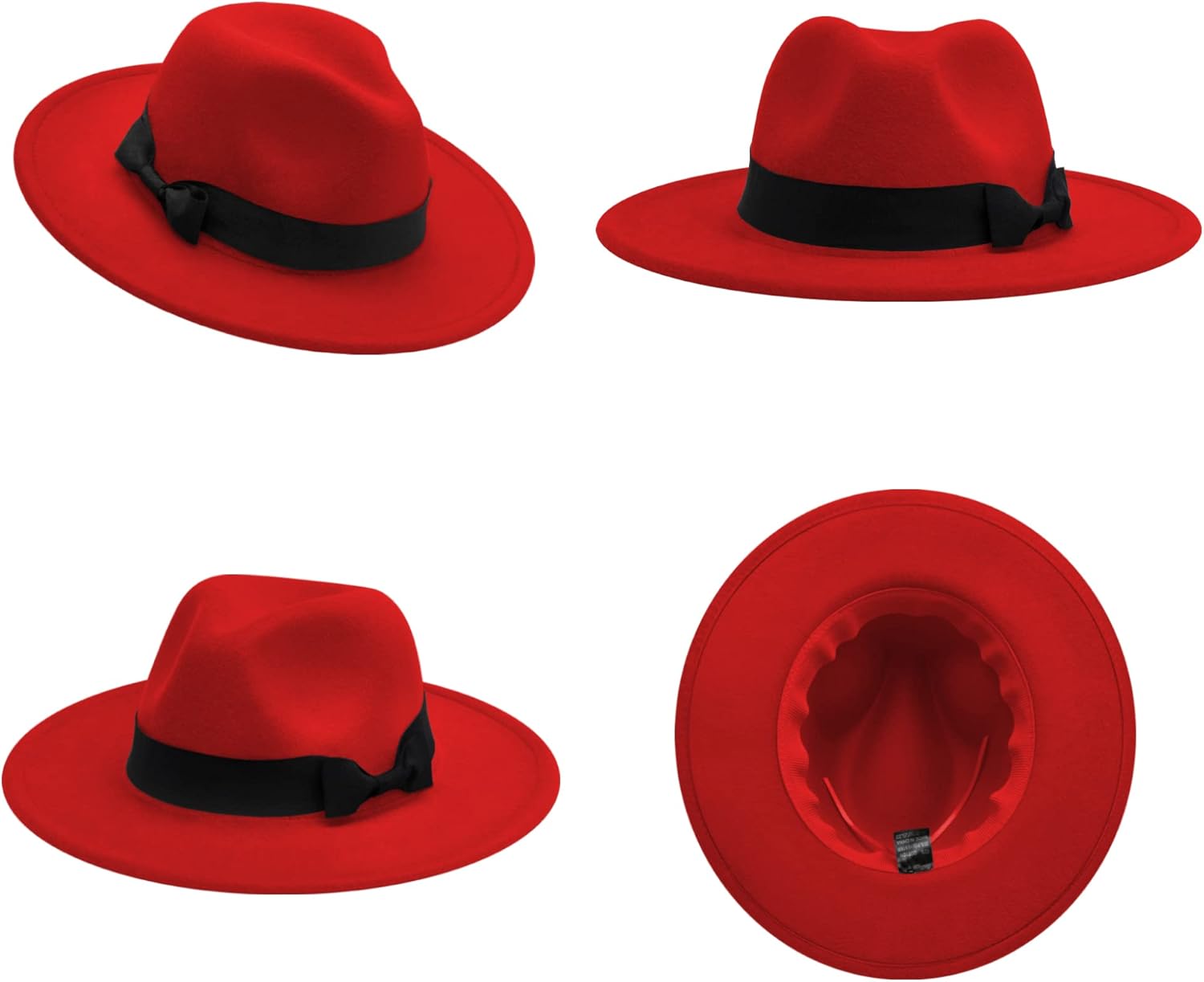 Wide Brim Fedora Hats for Kid Classic Panama Hat Show Best Xmas Gift for Boys Girls