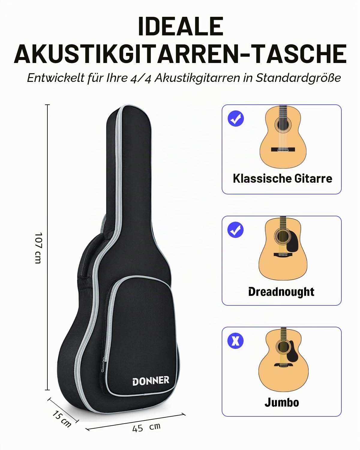 Donner Gitarrentasche