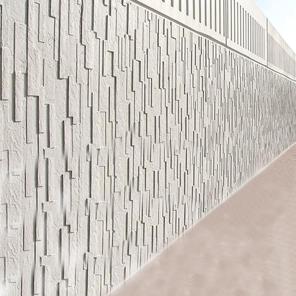Paneles de pared 3D para decoración interior y exterior, paneles de pared con textura de madera sintética, impermeables, para baño, 120 x 60 x 1,5 cm (4 piezas)