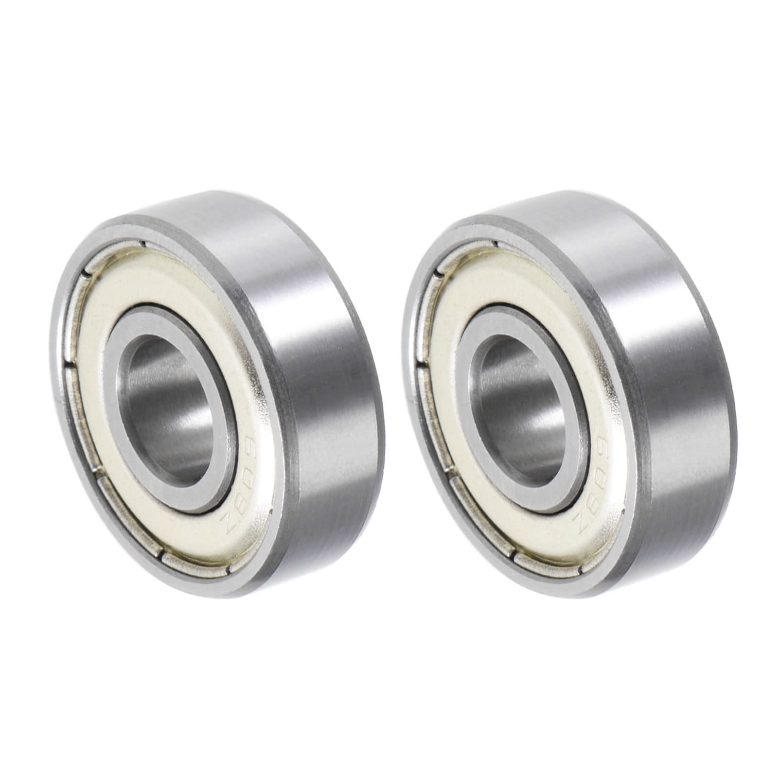 Cuscinetti A Sfere 608-2RS 8x22x7mm In Acciaio Cromato - 2 Pezzi, Doppia Tenuta, ABEC3 - Foto 11