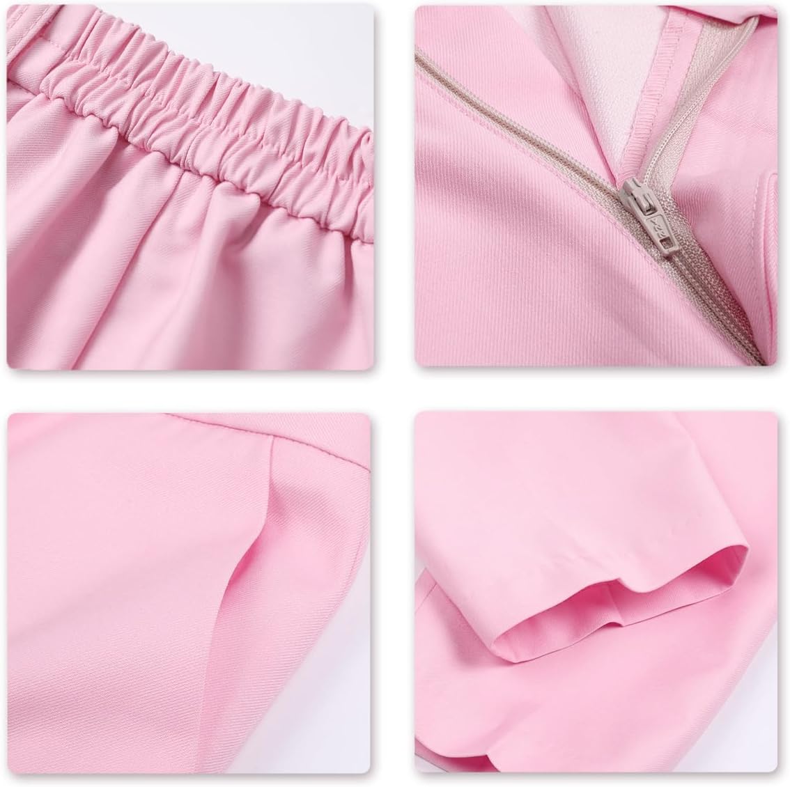 YUNCLOS Women's 2 Piece Office Work Suit Set One Button Blazer and Pants - Image 5