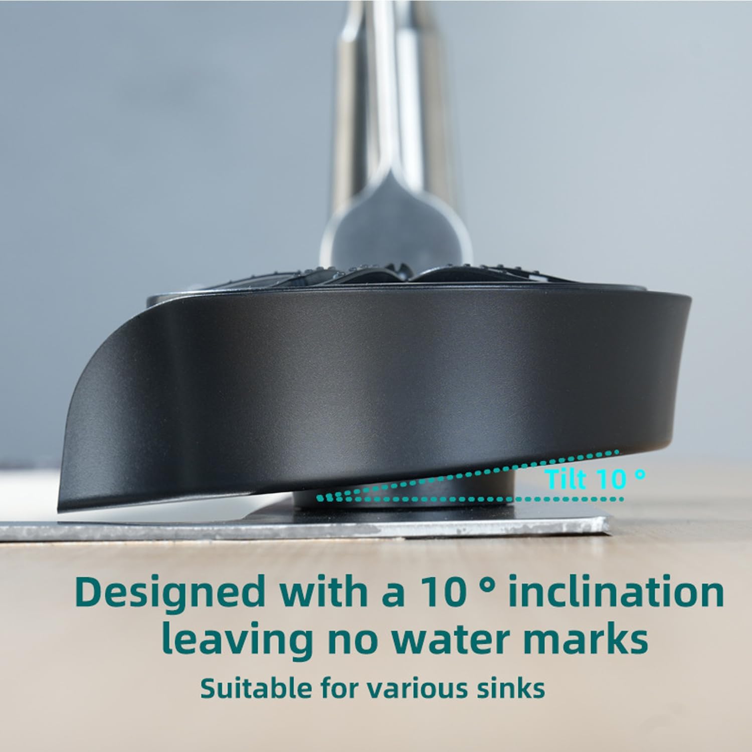 2 in1 Glass Rinser for Kitchen Sink, High Pressure 360 Degree Rotating Cup Washer with Pull-Out Spray Gun, Glass Cup Cleaner Sink Attachment Washer Clean Cups Bottles (Silver)