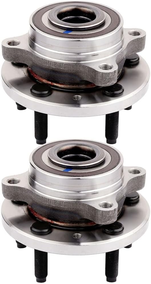 SCITOO 2 x Rear Wheel Bearing and Hub Assembly 2009-2019 For Lincoln MKS, For Lincoln MKT, For Lincoln MKX 2009-2019 For Ford Flex, For Ford Taurus, For Ford Edge 4WD Non-ABS 513275