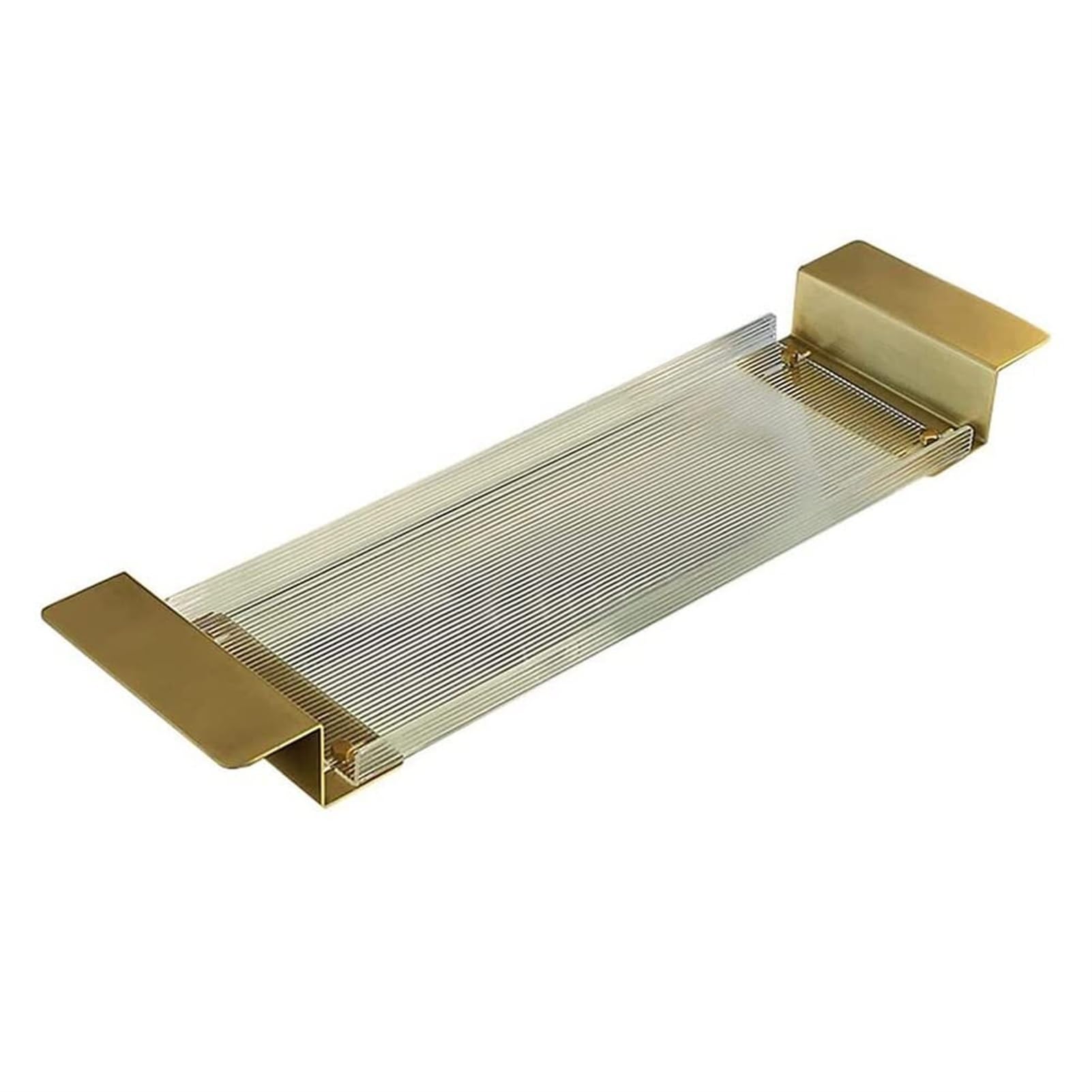 Generisch Badewannentabletts, Badewannentablett – Badewannentabletttisch aus Acryl – Leseablage, Tablet-Halter, Handyablage und Weinglashalter – langlebig und leicht
