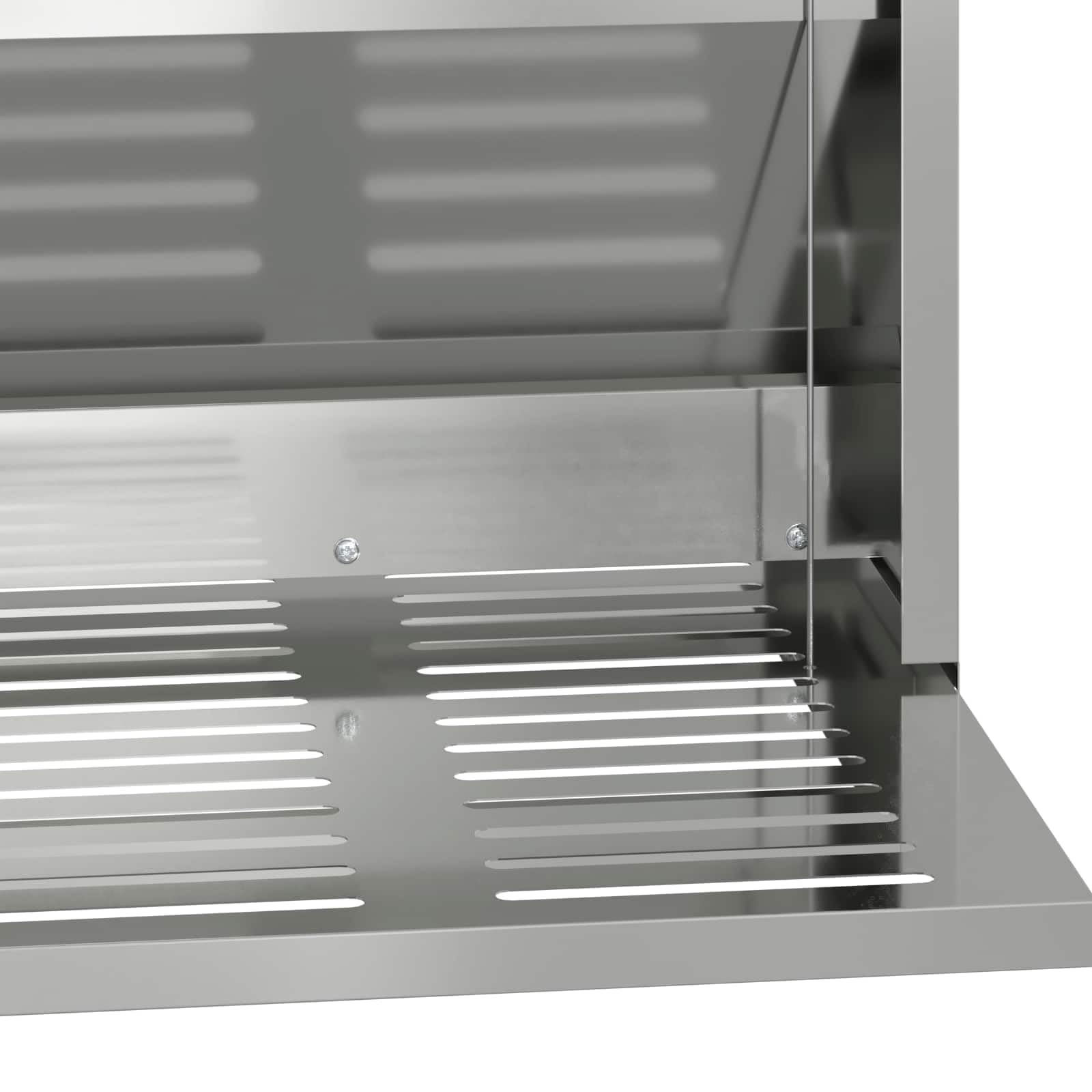 Comedero para patadas de pollo de acero galvanizado de 33 x 42 x 40 cm, resistente a la intemperie con capacidad de 10 kg para interior y exterior, estación de alimentación protectora con
