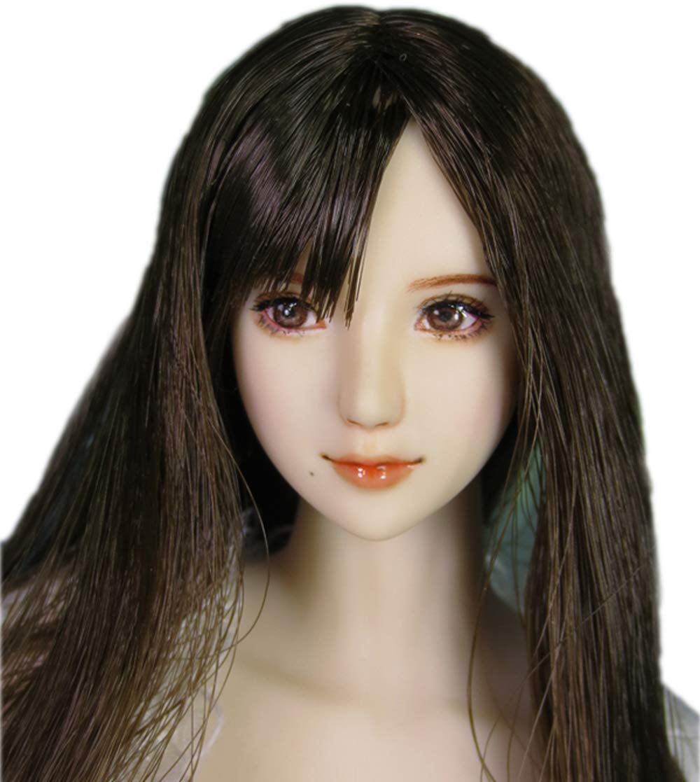 Testa Per Action Figure In Scala 1/6 – HiPlay – Trucco 100% Fatto A Mano – Pelle Chiara – Compatibile Con TBLeague, Obitsu, JIAOU – Customizzata - 2