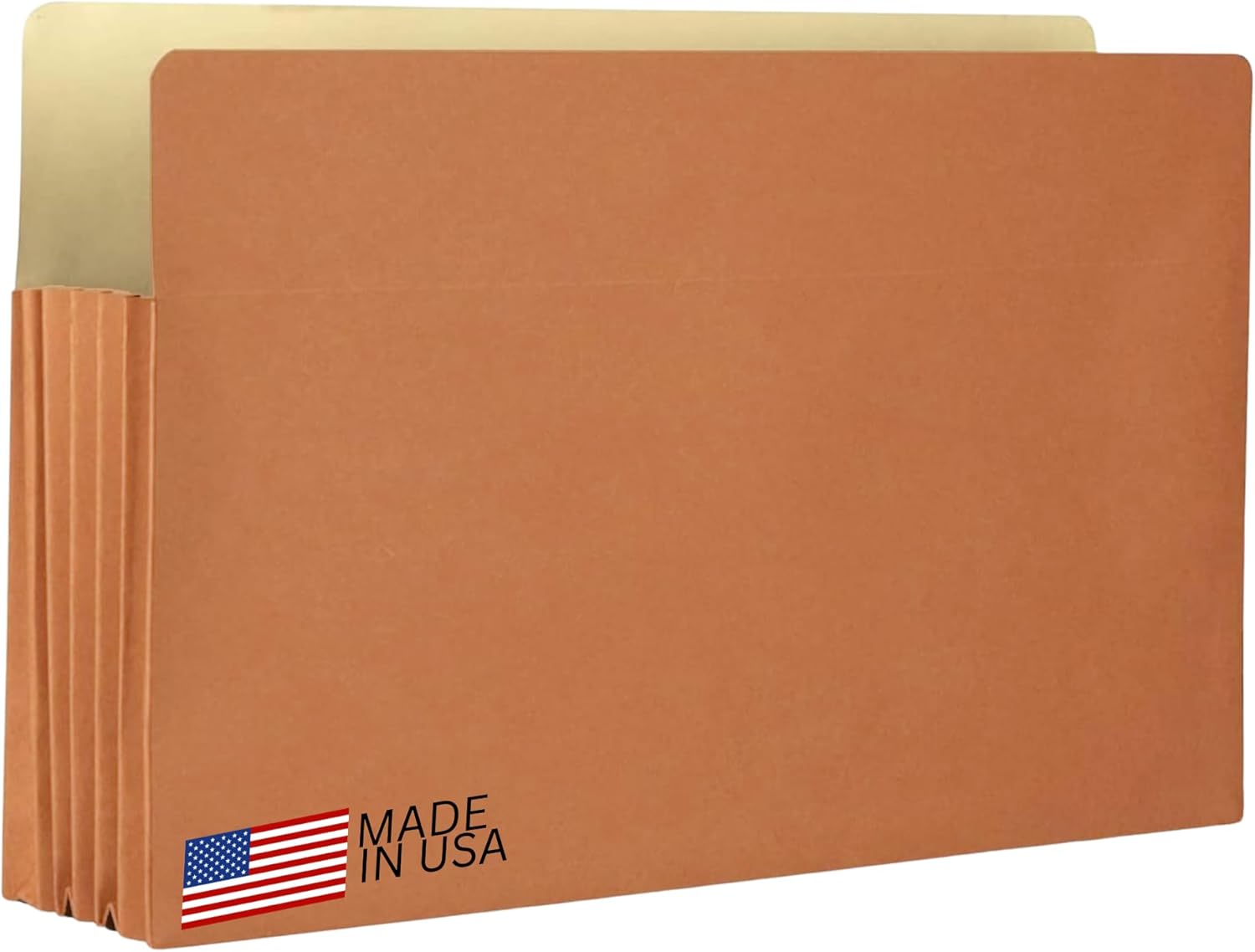 The File King Expanding Accordion File Folder - Legal Size 8½” x 14” | 3.5” Expansion, 10 Pack | Straight Cut Tab | Holds Thick Case Files | Law, Accounting & Business Filing Organizer | Made in USA