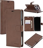 Vista 10 de GOOSPERY Bluemoon - Cartera compatible con iPhone 13 Pro Max, funda de piel sintética de alta calidad, soporte para tarjeta con tapa para teléfono