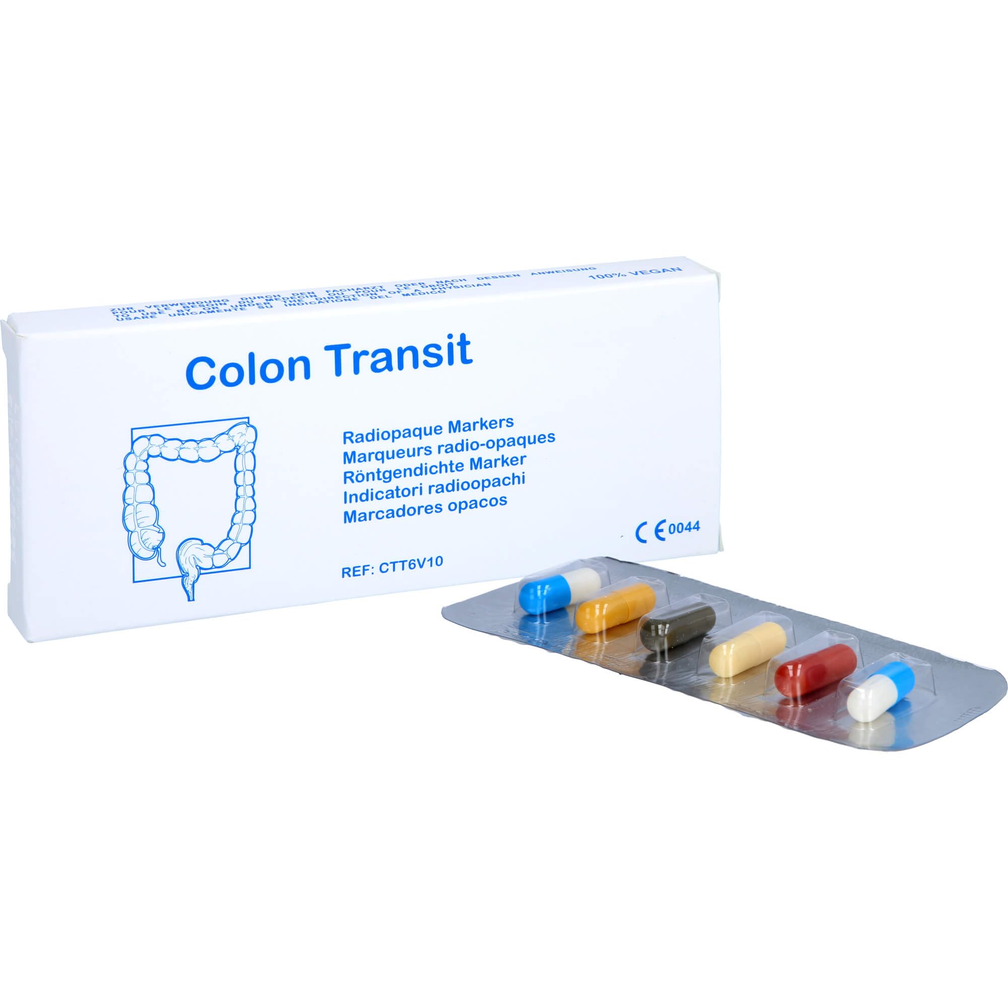 Colon Transit Radiopaque Marker Weichkapseln