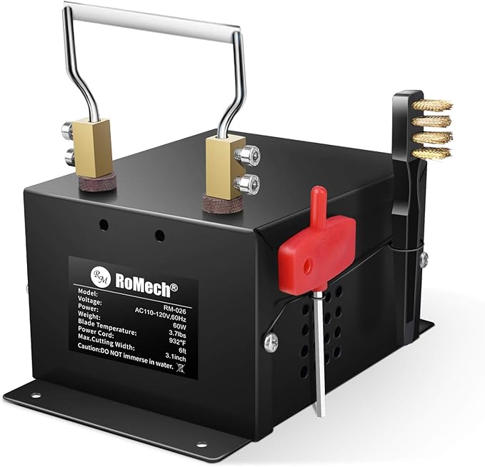 RoMech Electric Rope Cutter Hot Knife Thermal Blade for Braid Fabric