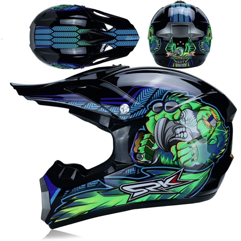 Casco Motocross Maschere Moto Cross Casco Da Cross MRDEAR Casco