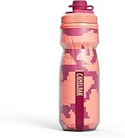 Vista 8 de CamelBak Podium Dirt Series Chill - Botella de agua aislada para bicicleta de montaña, botella para apretar, asfalto, 21 onzas