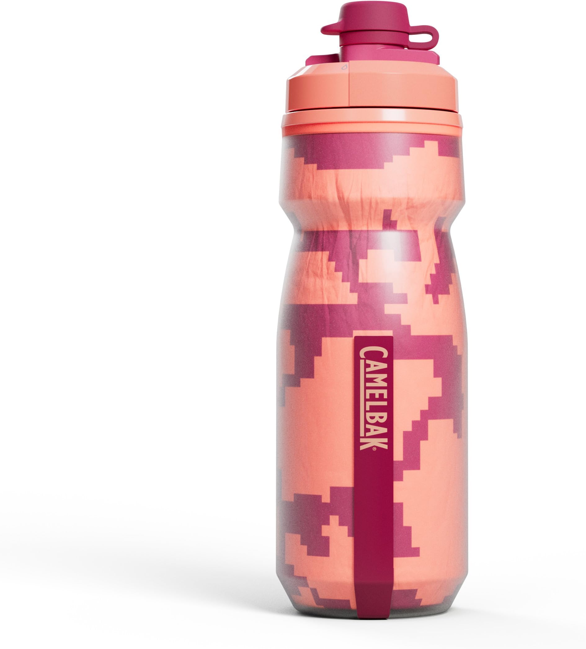 CamelBak Podium Dirt Chill Water Bottle 21oz, Berry Digi Camo