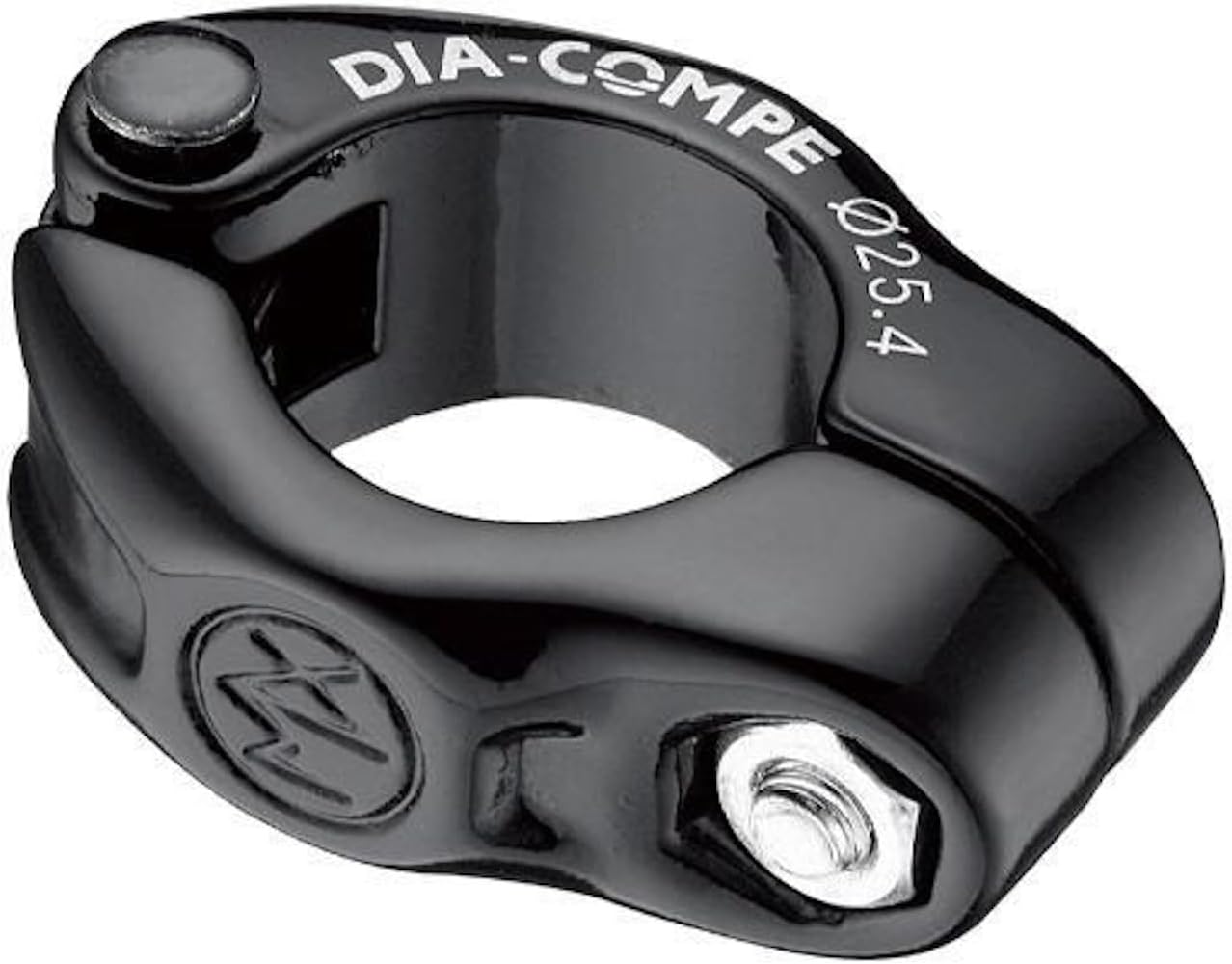 DIA-COMPE MX1500N Seat Clamp, Black, Clamp Diameter: 1.0 inches (25.4 mm)