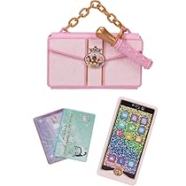 Disney Princess Style Collection Smartphone con Borsetta, lucidalabbra e Carte di Credito, Pensato per Ragazze Moderne con obiettivi ambiziosi e Grande Stile