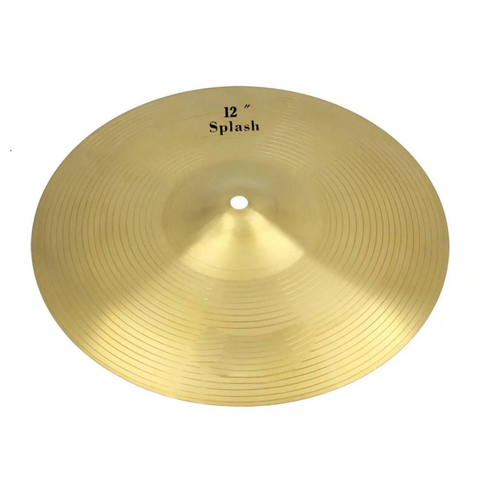 Profesjonalna Talerz 8 12 14 16 Calowy Bęben Mosiężne Talerze Perkusja Splash Crash Hi Hat Akcesoria Narzędziowe Dla Początkujących(12 Inch)