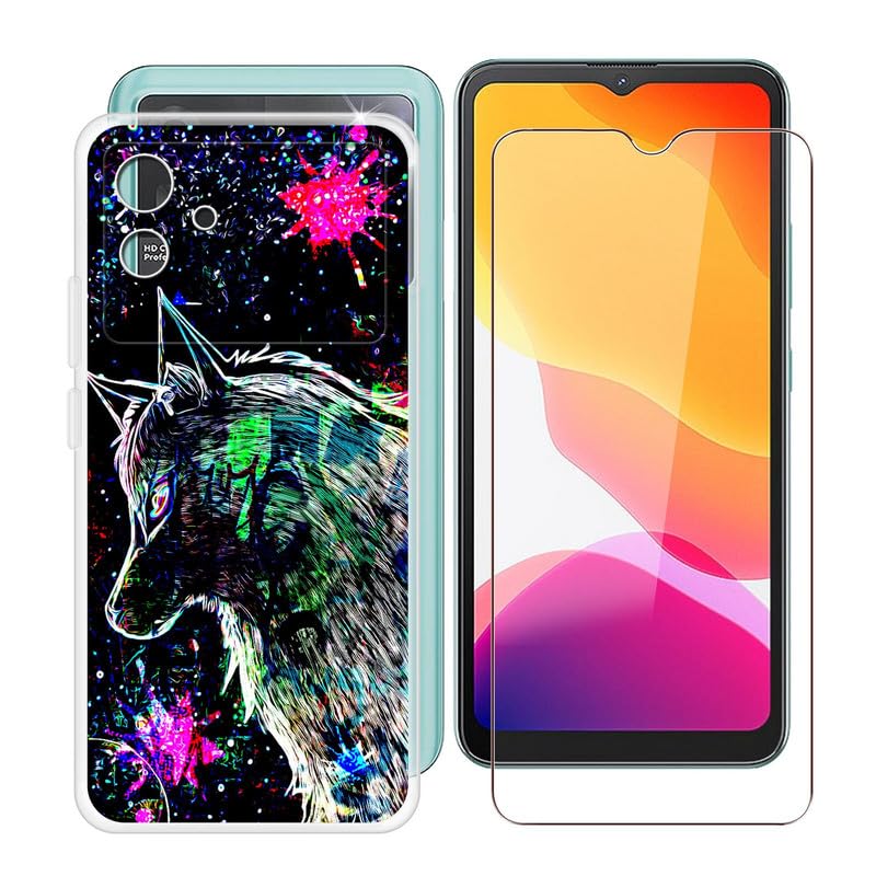 2x (Pack) PELLICOLA VETRO TEMPERATO MOTOROLA G45 PROTEZIONE DISPLAY