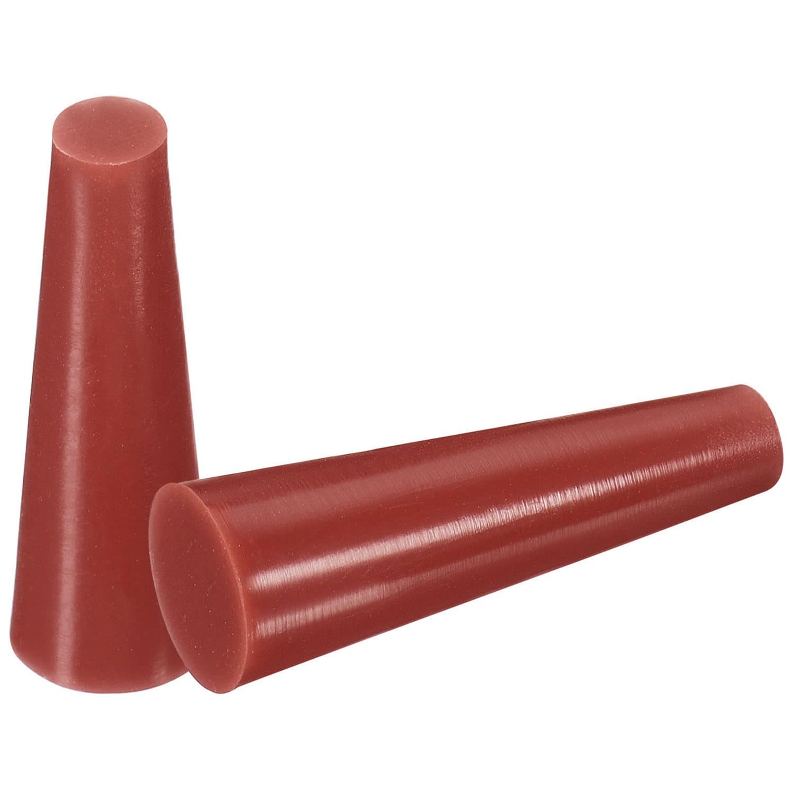 ROWORKX 4.8-8.7mm Silicone Rubber Tapered Plug, 50Pcs Solid Rubber Stopper