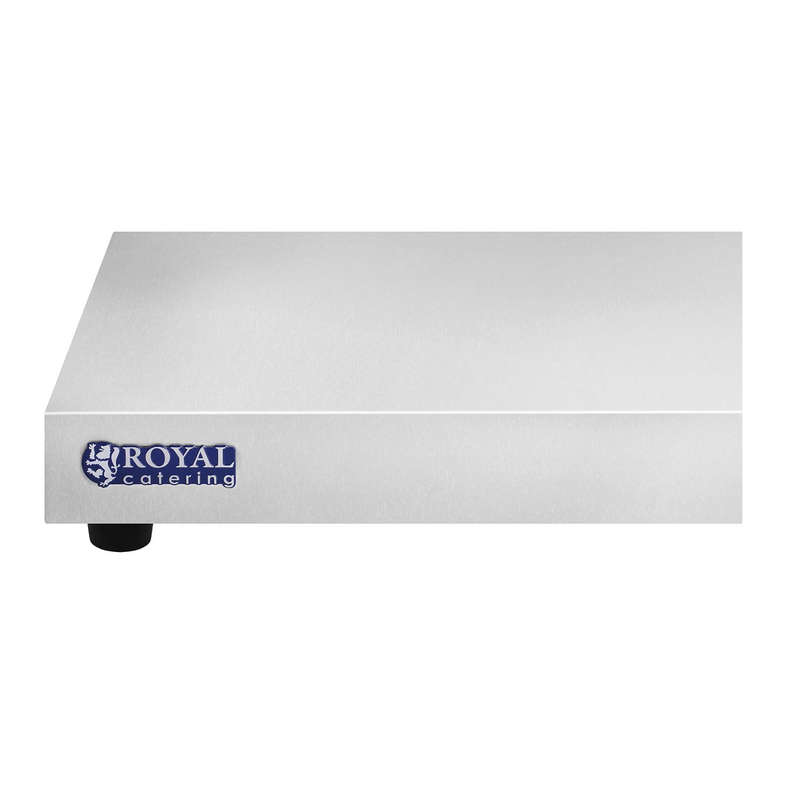 Royal Catering RCHP-600E Piano Caldo (600 W, 100 cm) Acciaio inox