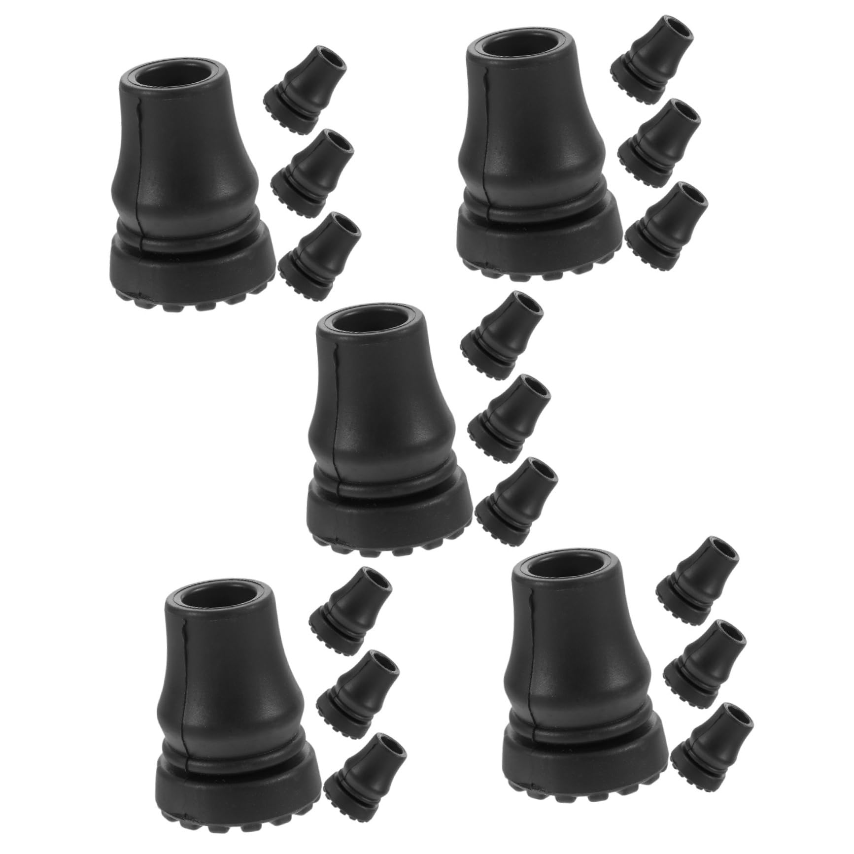 Yardwe Funda para Bastones De Trekking Lindo Dispensador De Cinta Revestimientos Agujereado Varilla De Respaldo De Espacios Alimentador Dispensador Y Cinta Black Caucho