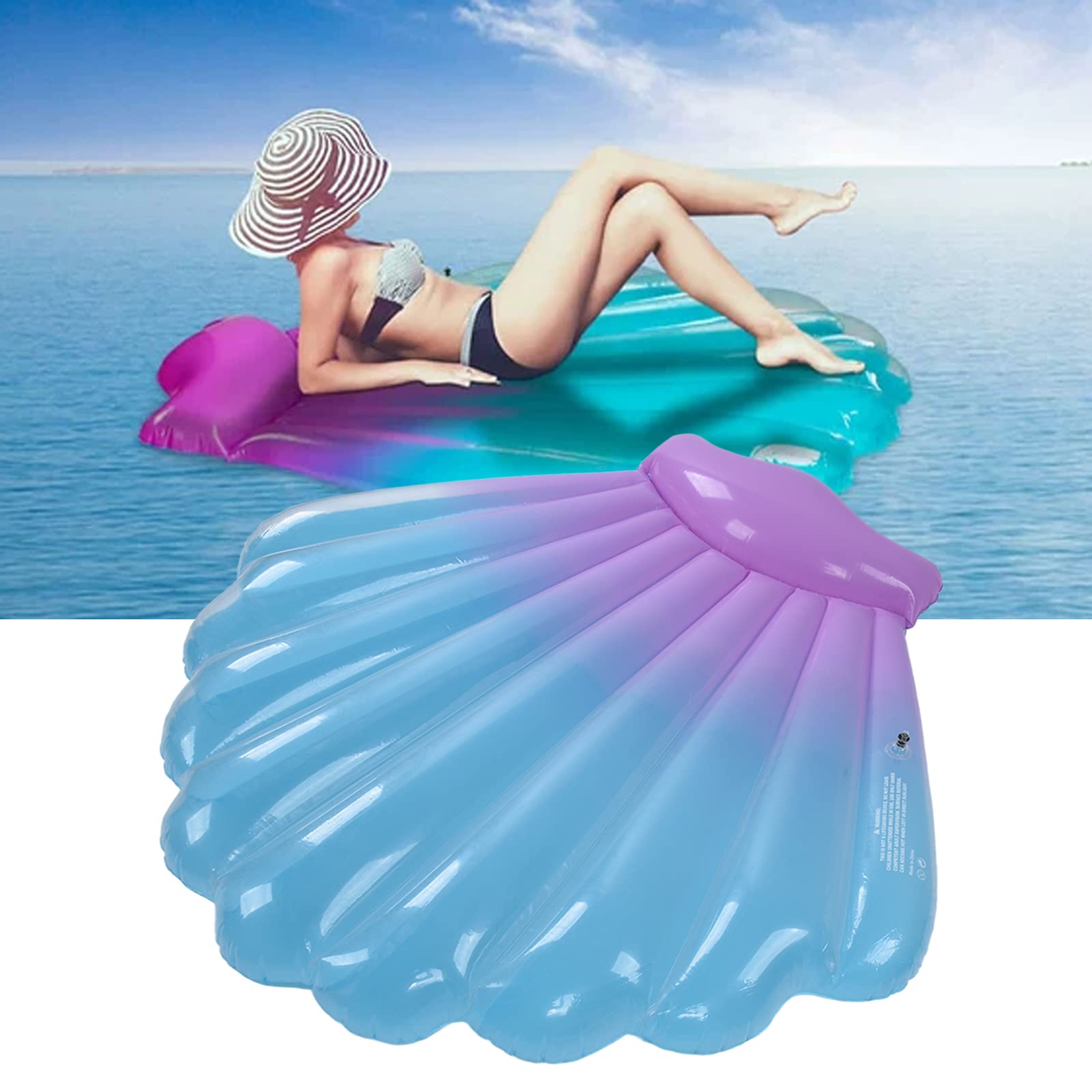 Przenośne łóżko Pływające o Wymiarach 145 X 140 Cm z powłoką z PCV