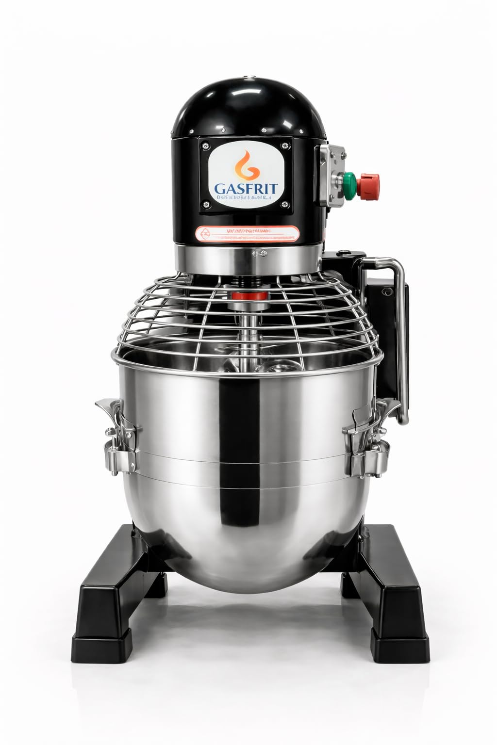 Amasadora Planetaria Profesional Industrial, Batidora de Pie 10L, 20L, 30L y 40L, 3 Velocidades, Acero Inoxidable, Gancho, Paleta y Varillas, Para Panadería y Pastelería