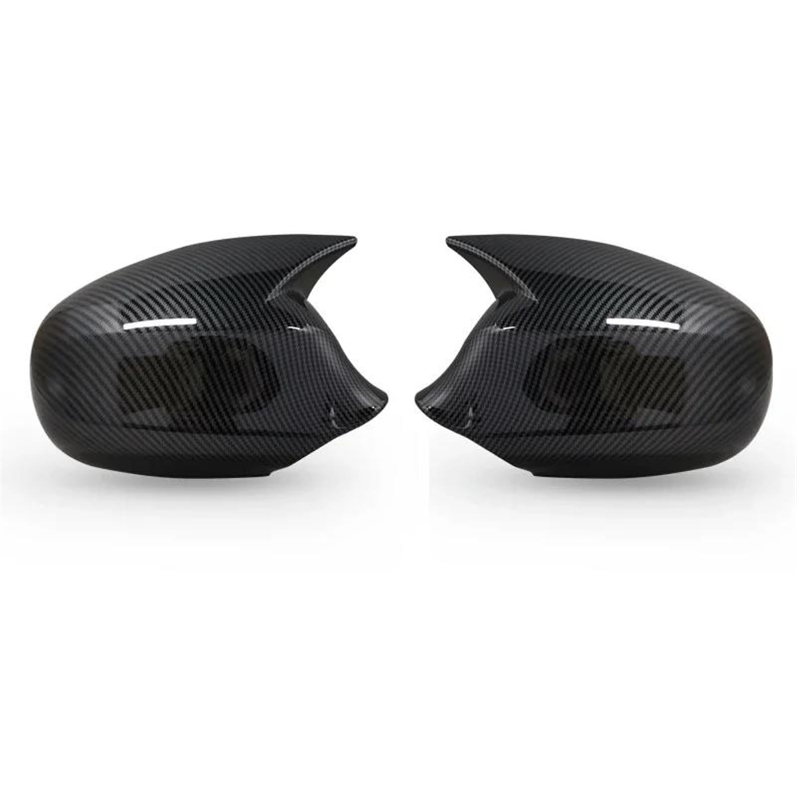 Coques De Rétroviseur Pour BMW Séries 1 Et 3 – Housse ABS Noire, Protection Anti-rayures, Style Sportif – Paire Gauche/droite