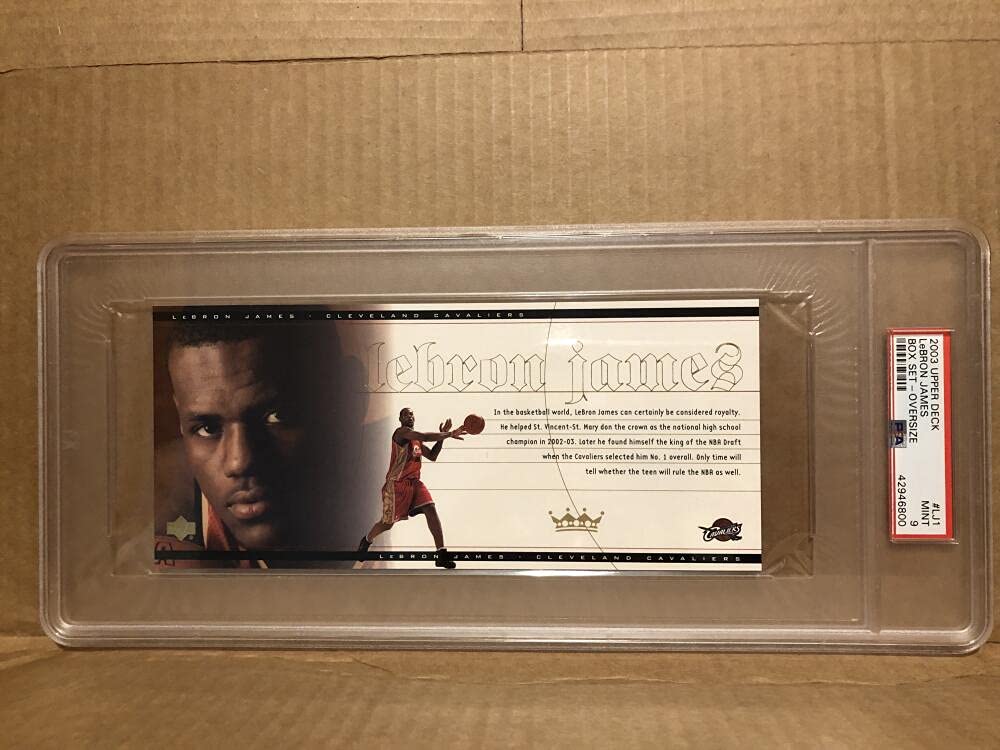 Amazon.com: 2003-04 Upper Deck Box Set #LJ1 Lebron James ROOKIE RC
